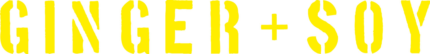 Ginger + Soy logo