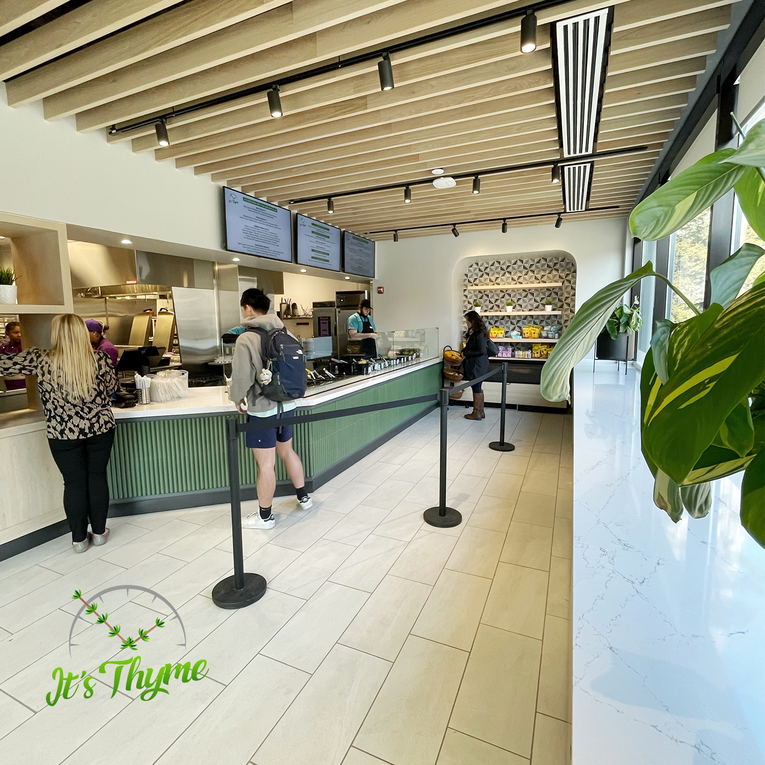 Interior of It's Thyme in the Bryan Center