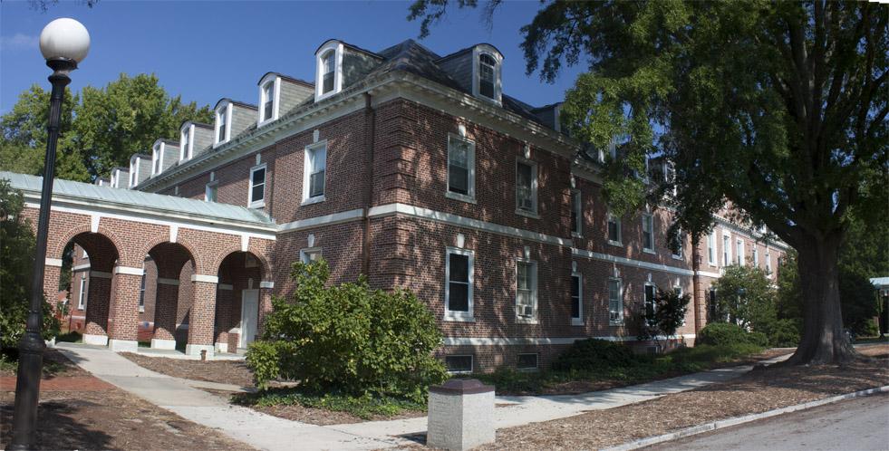 Pegram residence hall exterior
