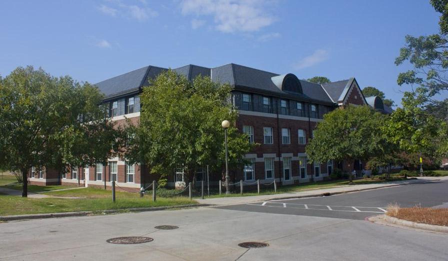 Randolph residence hall exterior