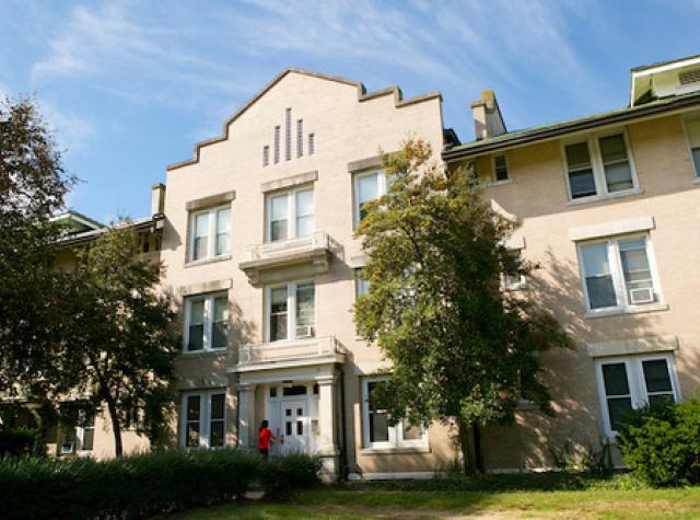 West House residence hall exterior