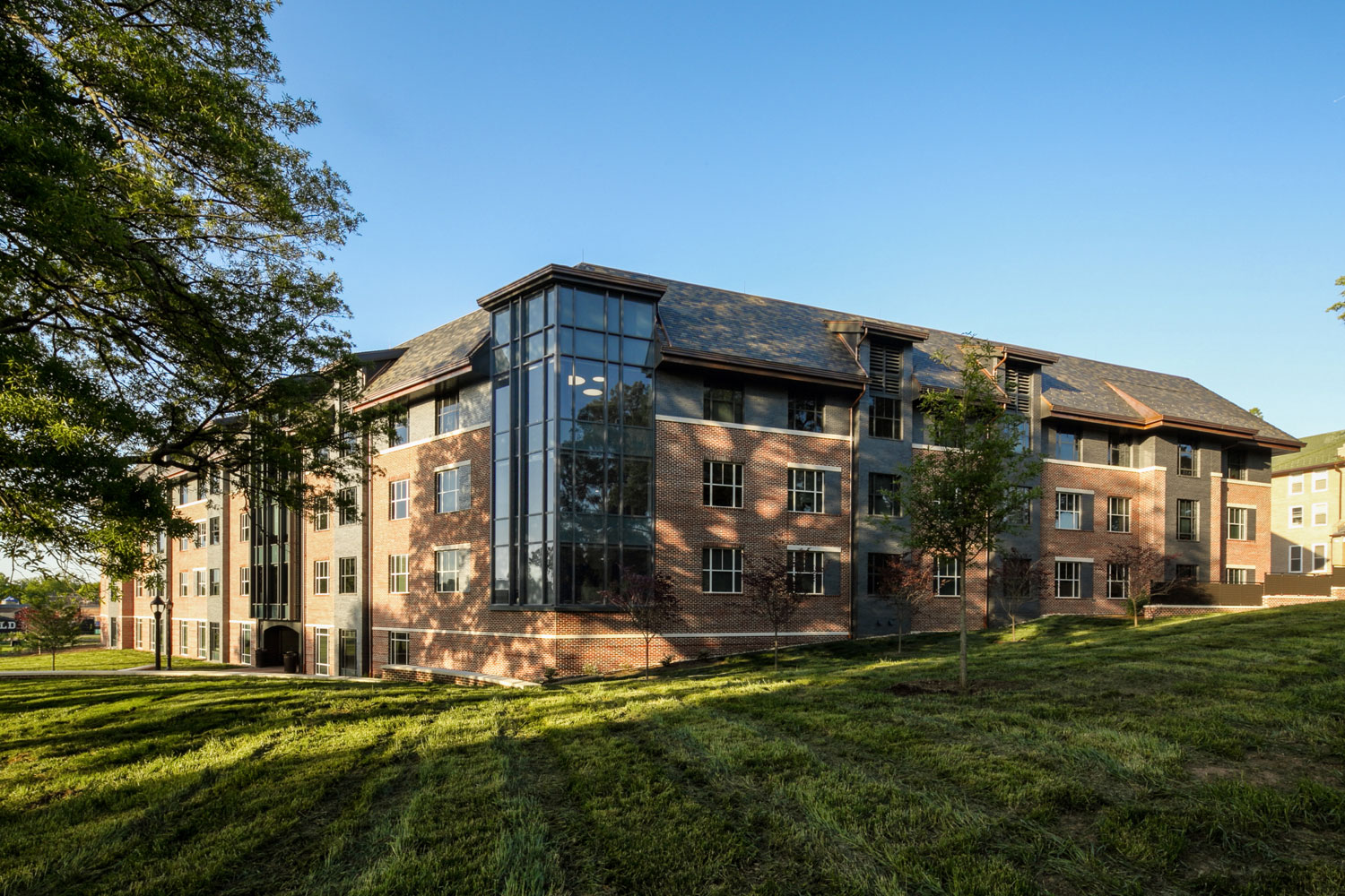 Trinity residence hall exterior