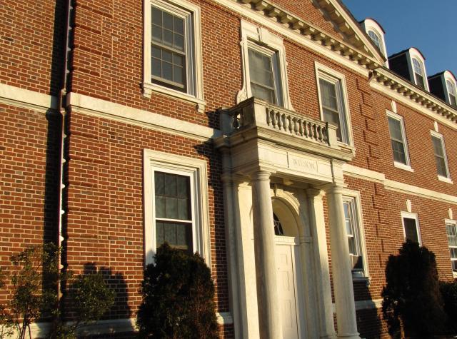 Wilson residence hall exterior