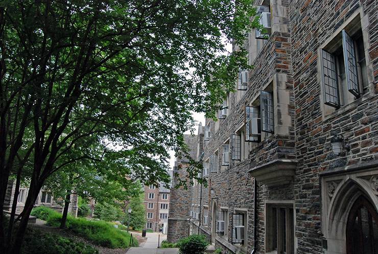 Craven Quad stone residence exterior