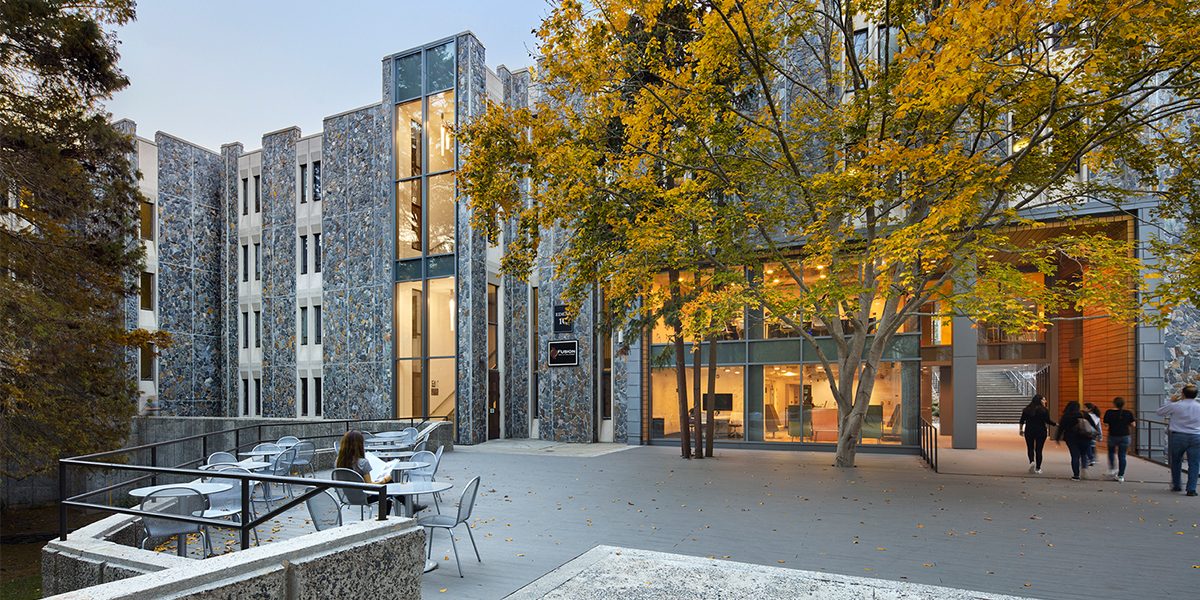 Edens Quad courtyard, home of Edens 1A