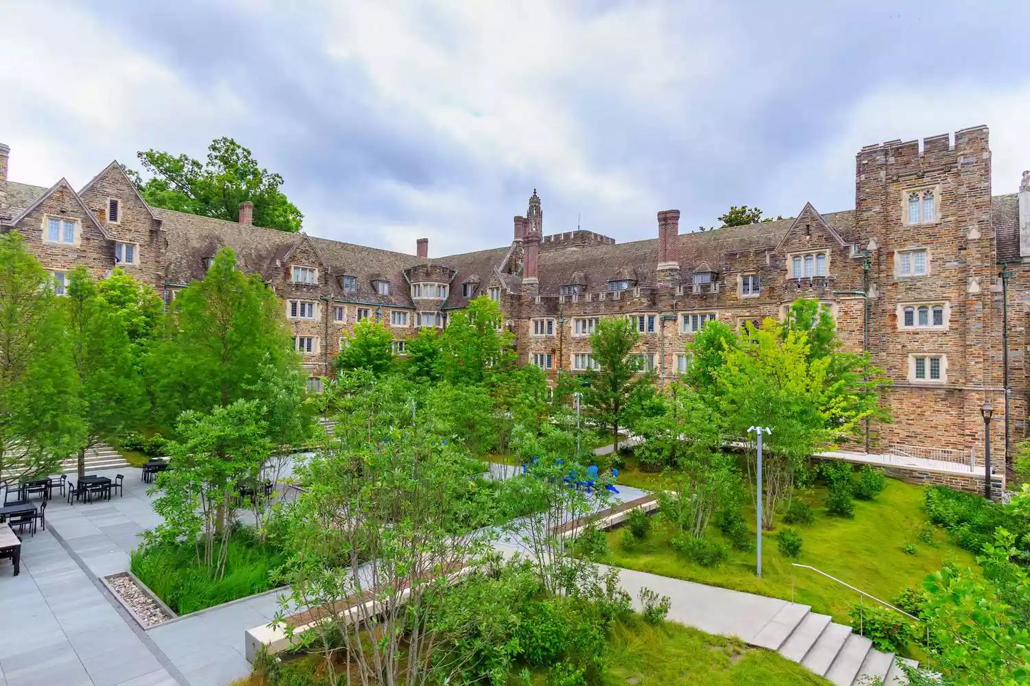 Kilgo Quad inner courtyard